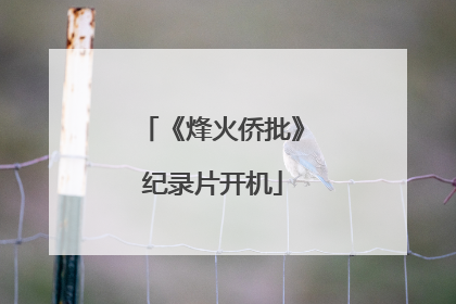 《烽火侨批》纪录片开机