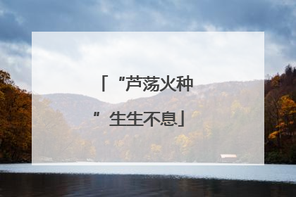 “芦荡火种”生生不息