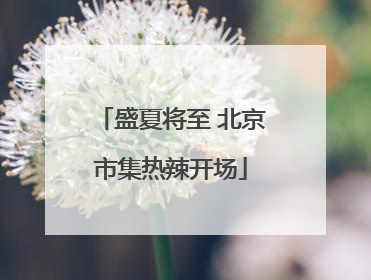 盛夏将至 北京市集热辣开场