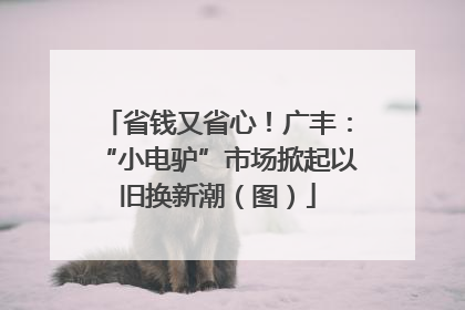 省钱又省心！广丰：“小电驴”市场掀起以旧换新潮（图）