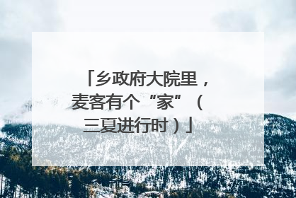 乡政府大院里，麦客有个“家”（三夏进行时）