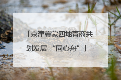 京津冀蒙四地青商共划发展 “同心舟”