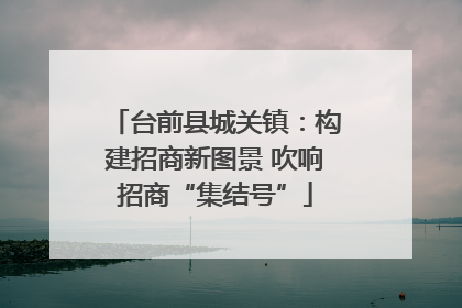 台前县城关镇：构建招商新图景 吹响招商“集结号”