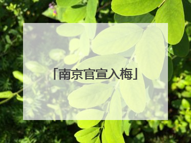 南京官宣入梅