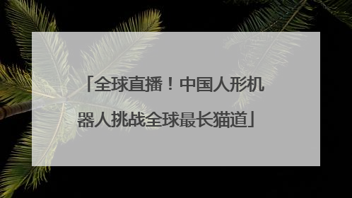 全球直播！中国人形机器人挑战全球最长猫道