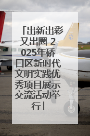 出新出彩又出圈 2025年硚口区新时代文明实践优秀项目展示交流活动举行