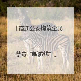 宿迁公安构筑全民禁毒“新防线”
