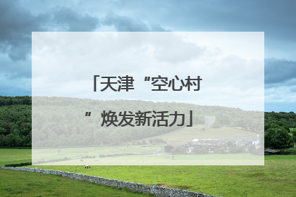 天津“空心村”焕发新活力