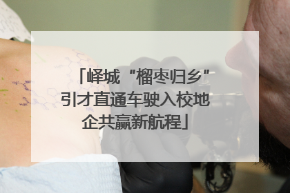 峄城“榴枣归乡”引才直通车驶入校地企共赢新航程