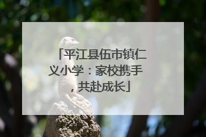 平江县伍市镇仁义小学：家校携手，共赴成长