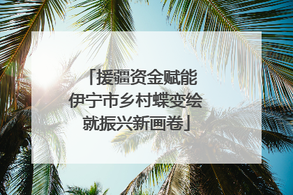 援疆资金赋能 伊宁市乡村蝶变绘就振兴新画卷