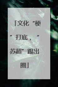 文化“梗”打底，“苏超”踢出圈