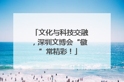 文化与科技交融，深圳文博会“徽”常精彩！