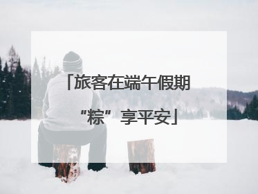 旅客在端午假期“粽”享平安