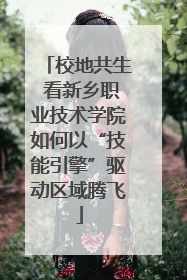 校地共生 看新乡职业技术学院如何以“技能引擎”驱动区域腾飞