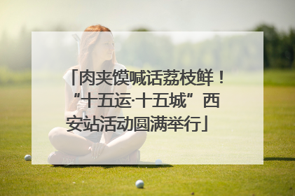肉夹馍喊话荔枝鲜！“十五运·十五城”西安站活动圆满举行