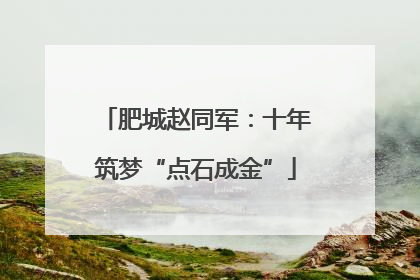 肥城赵同军：十年筑梦“点石成金”