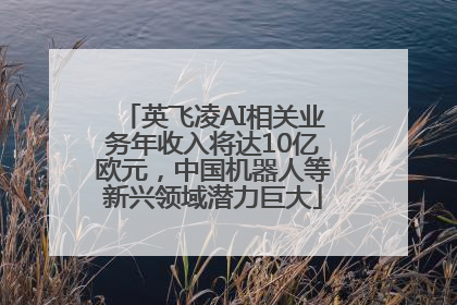 英飞凌AI相关业务年收入将达10亿欧元，中国机器人等新兴领域潜力巨大
