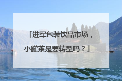 进军包装饮品市场，小罐茶是要转型吗？