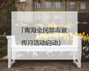 青海全民禁毒宣传月活动启动