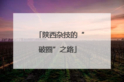 陕西杂技的“破圈”之路
