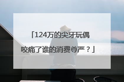 124万的尖牙玩偶 咬痛了谁的消费尊严？