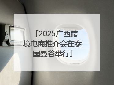 2025广西跨境电商推介会在泰国曼谷举行