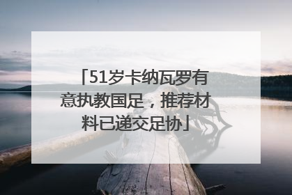 51岁卡纳瓦罗有意执教国足，推荐材料已递交足协